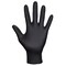Sas Safety Raven, Disposable Gloves, 7 mil Palm, Nitrile, Powder-Free, M, 1000 PK, Black 66517 - alternate 3